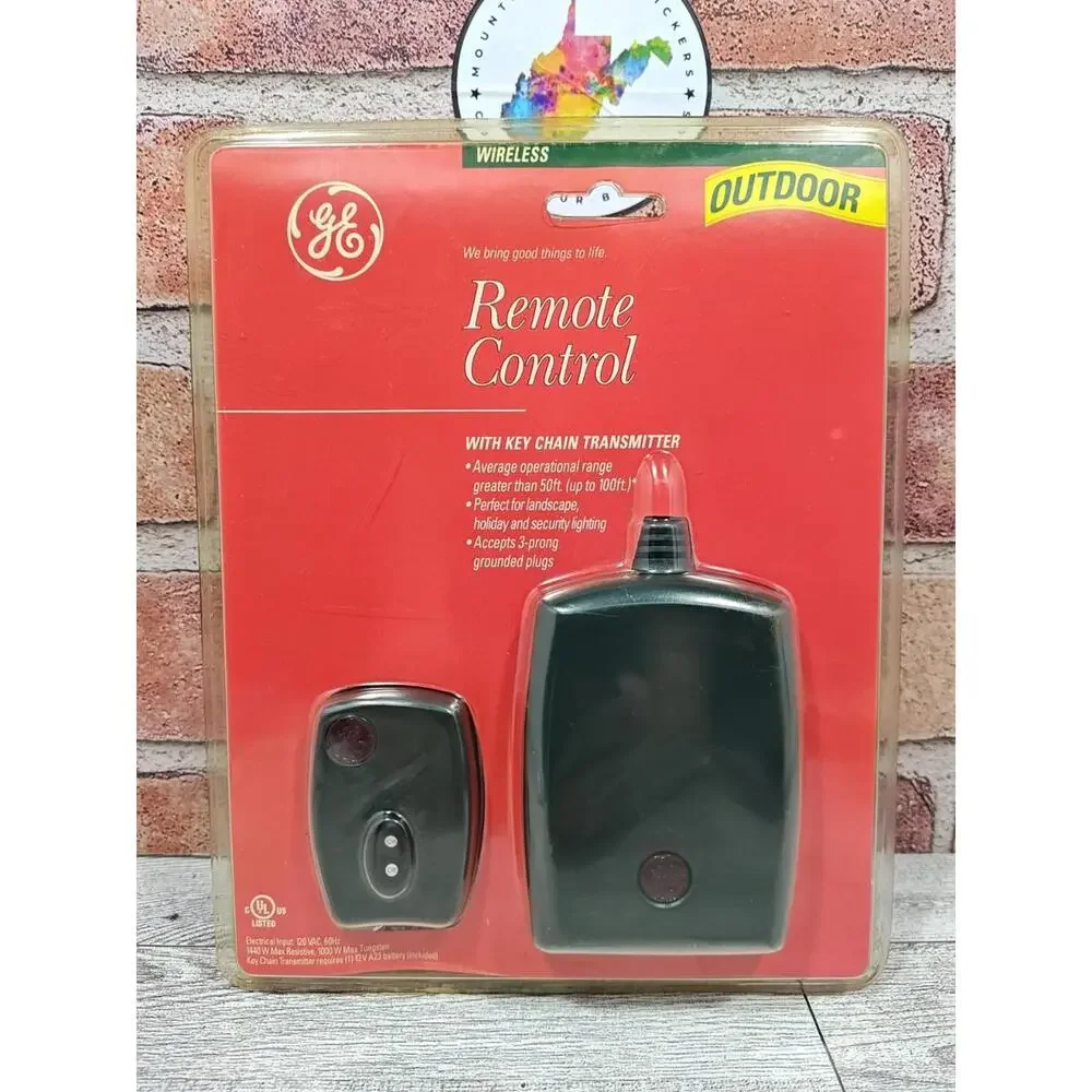 GE Outdoor Wireless Remote Control For Landscape, Holiday Or Security Lights NIB